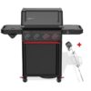 Weber Gasgrill SPIRIT EP-435R, Stealth Edition, inklusive Drehspieß