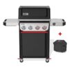 Weber SPIRIT Gasgrill EP-425 GBS, Black, inklusive Abdeckhaube