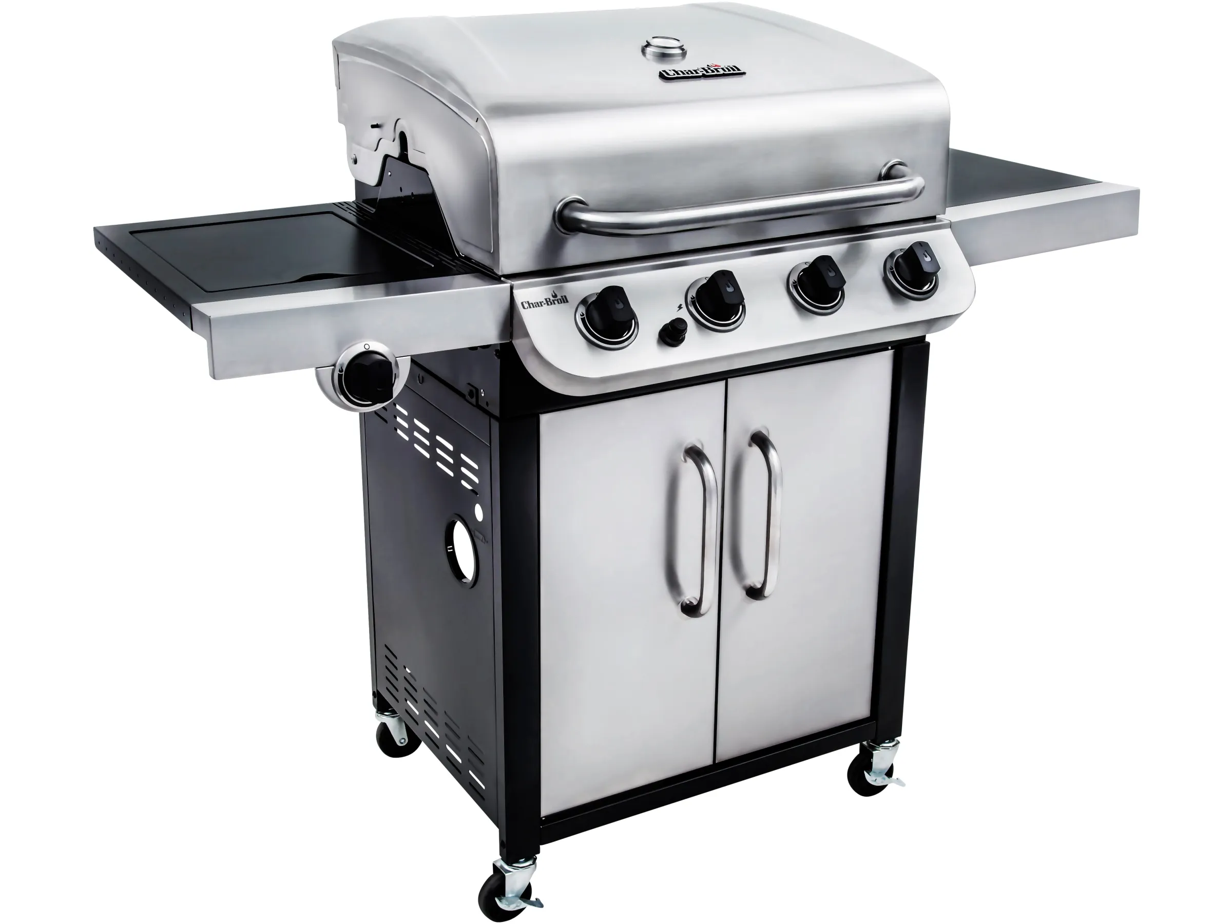 Char-Broil Gasgrill Convective 440 S mit 4 Brennern und Seitenkocher