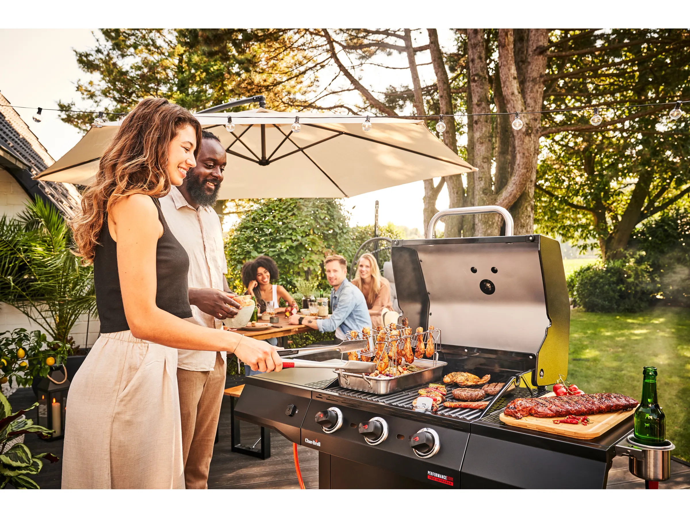 Char-Broil Gasgrill Performance CORE B 3 Cart mit 3 Brennern & TRU-Infrared – Bild 4