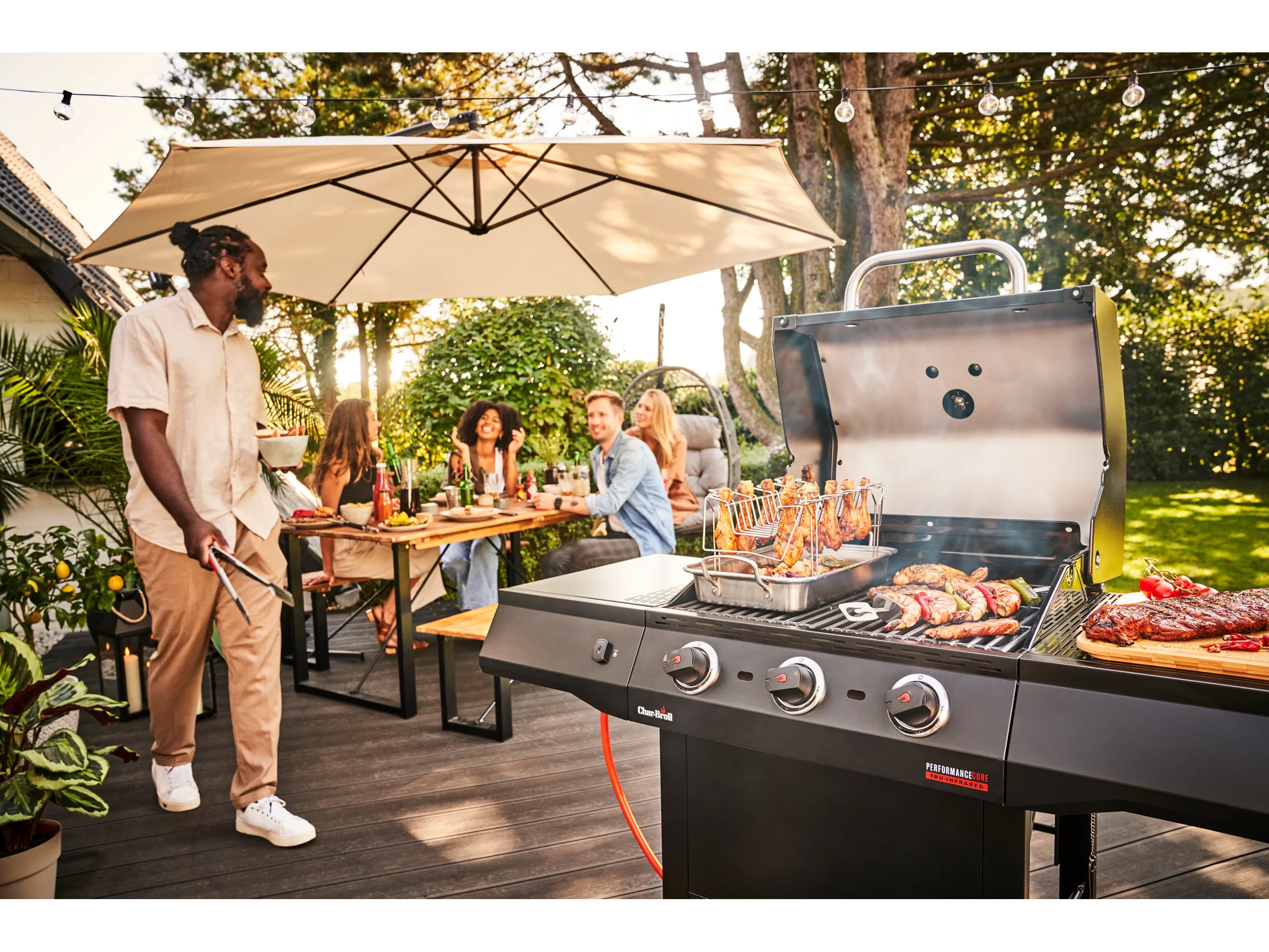 Char-Broil Gasgrill Performance CORE B 3 Cart mit 3 Brennern & TRU-Infrared – Bild 3