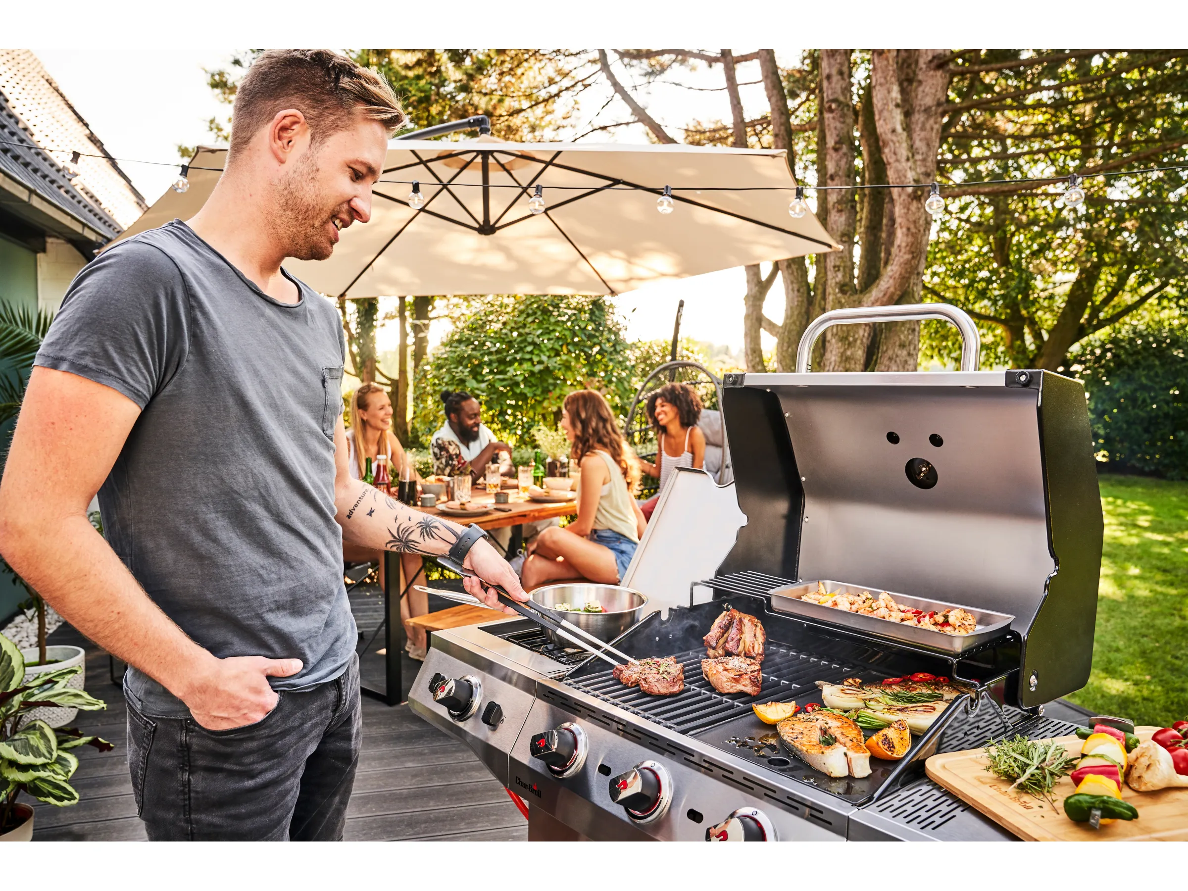 Char-Broil Gasgrill Performance PRO S 3 mit 3 Brennern & TRU-Infrared – Bild 3