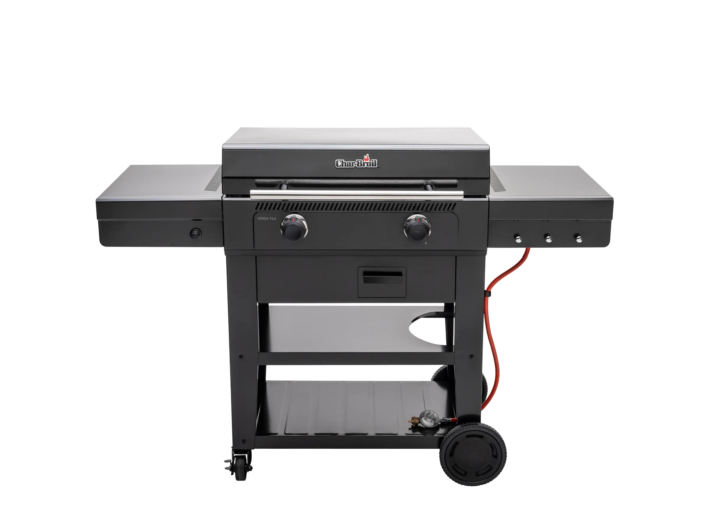 Char-Broil Griddle-Gasgrill Versa-Tile zum Braten, Grillen & Pizzabacken