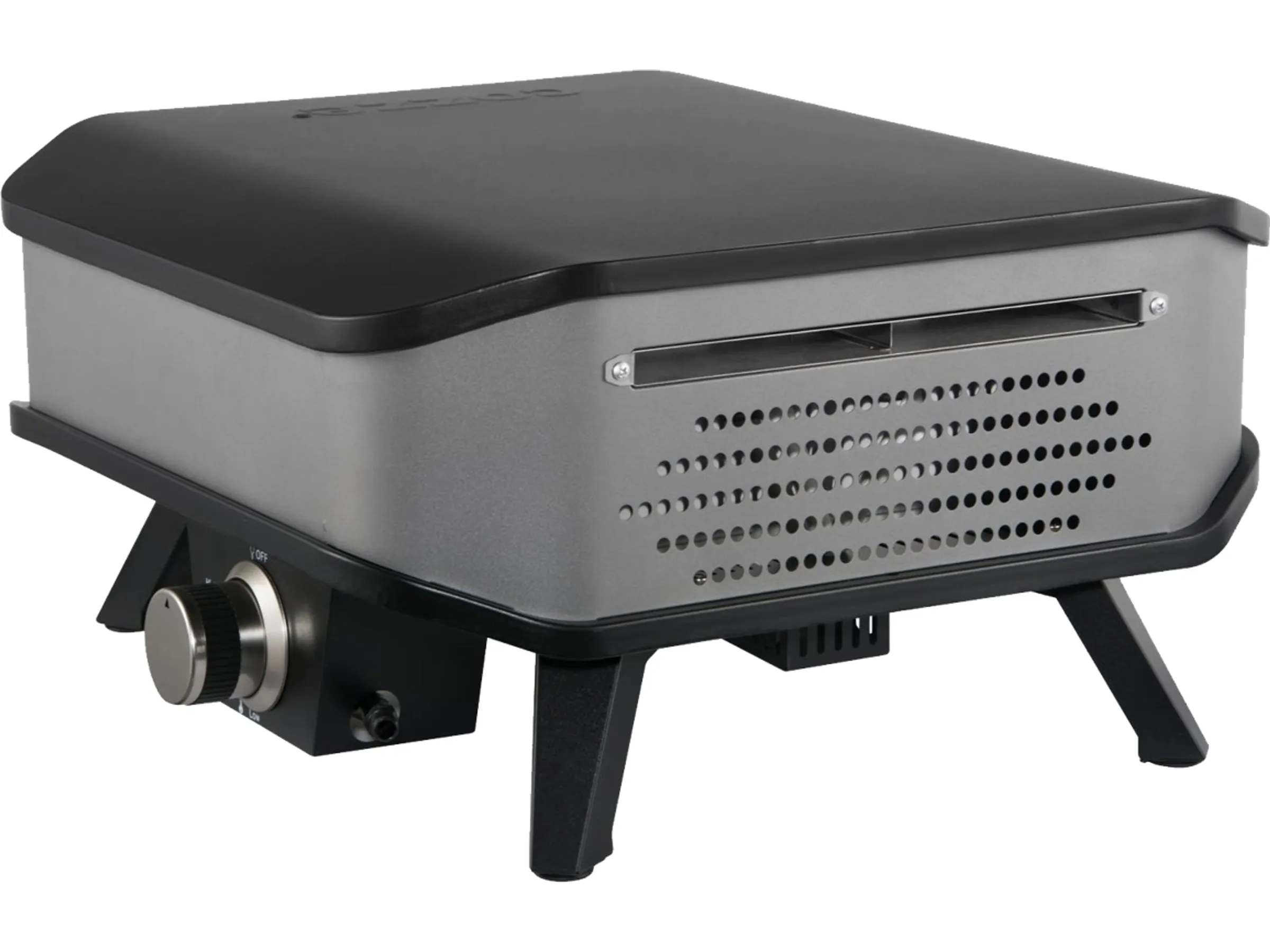 Cozze Gas Pizzaofen 13" mit Pizzastein Schwarz-Grau – Bild 6