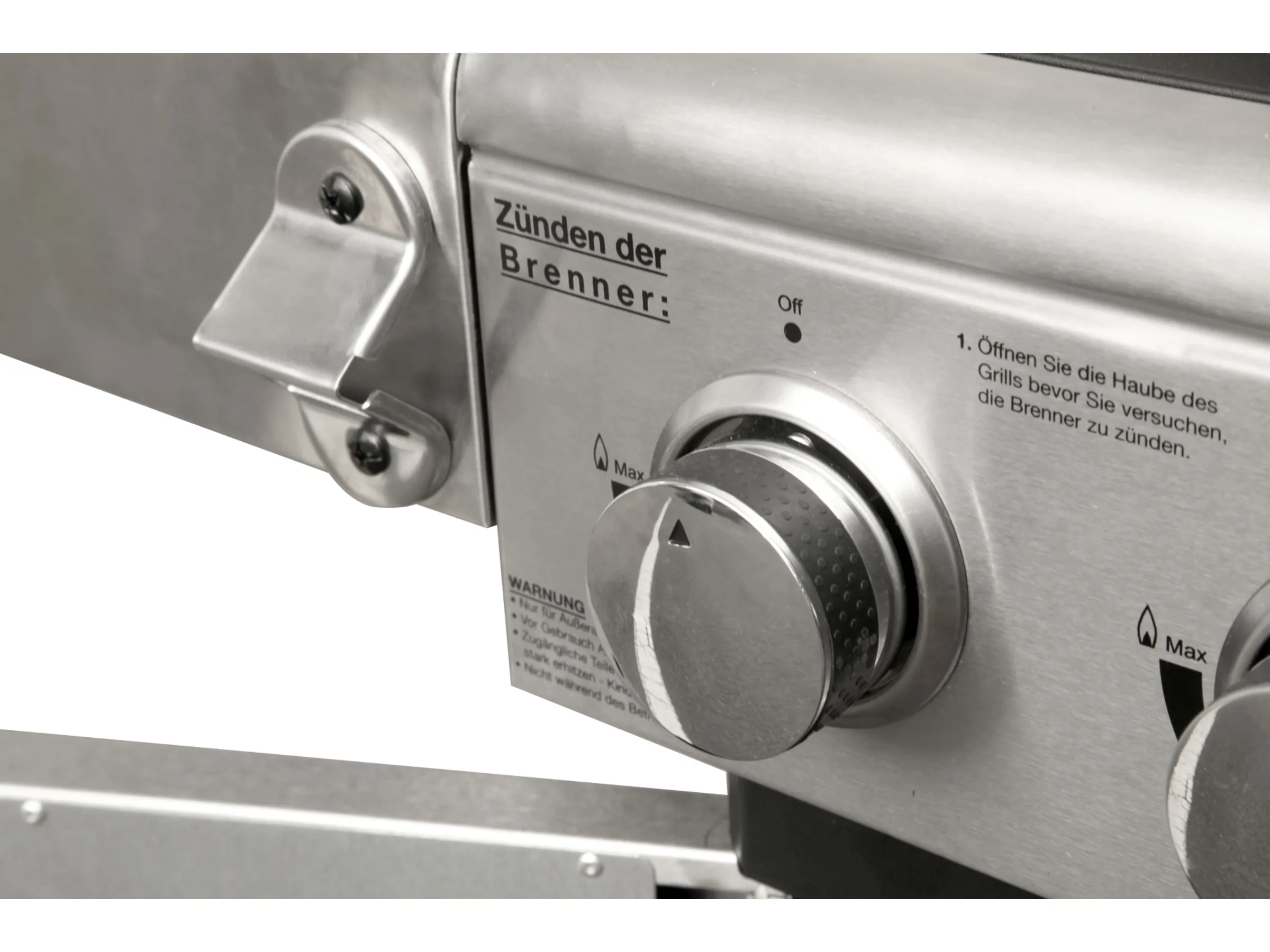 El Fuego Gasgrill Deluxe 6 Brenner Edelstahl – Bild 2