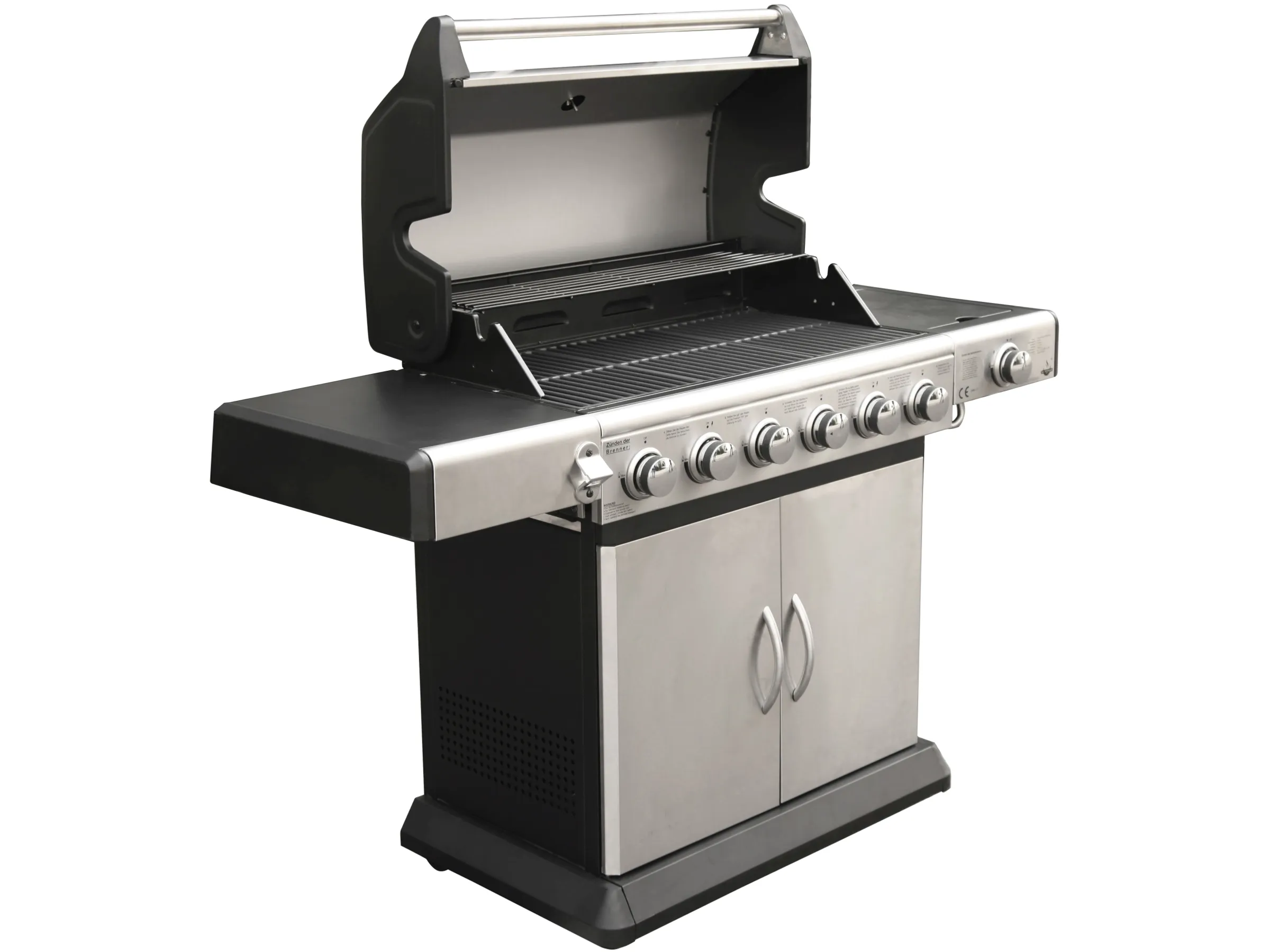 El Fuego Gasgrill Deluxe 6 Brenner Edelstahl – Bild 10