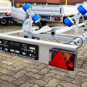 BA 550-R Bootsanhänger 550 kg mit Rollen