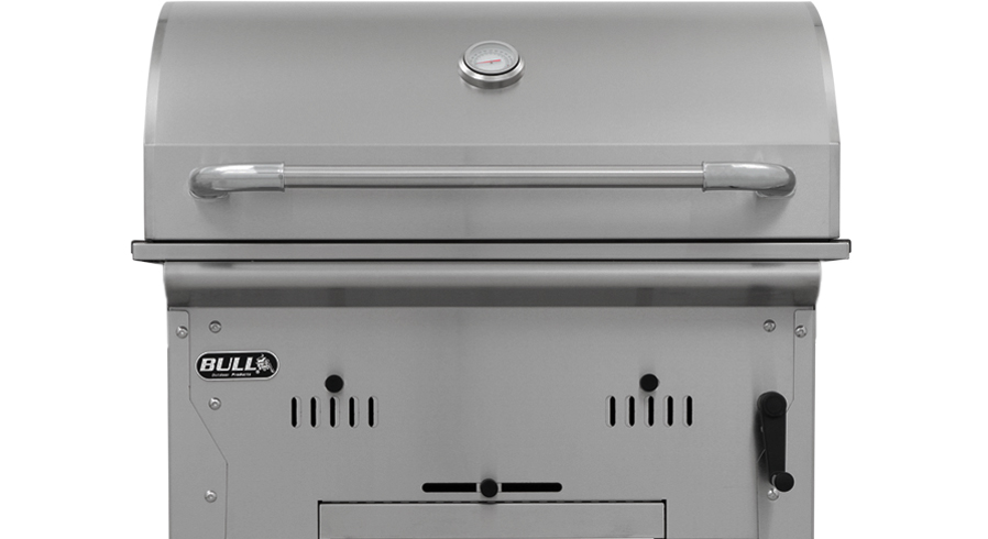 BULL Bison Holzkohlegrill Einbaugrill