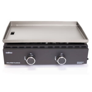 Grillfürst Plancha Grill 2 Brenner mit insgesamt 7 kW und Edelstahl Plancha