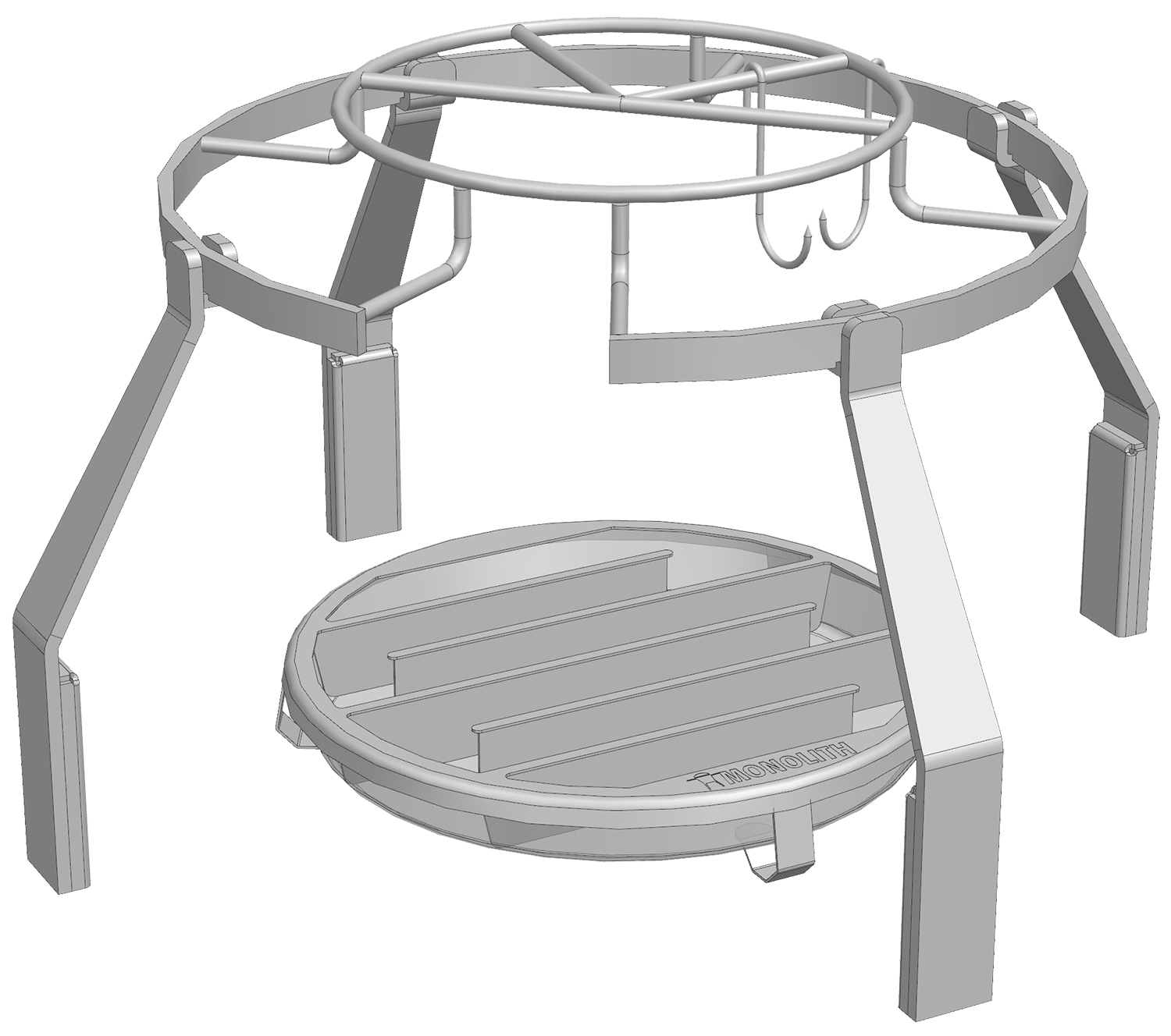 Monolith Grill ONE.66 - inkl. Smoke Set – Bild 3