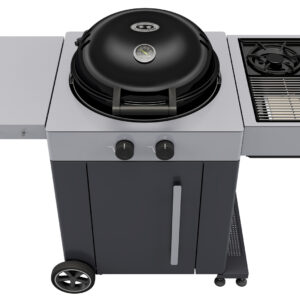 Outdoorchef Gas Kugelgrill Arosa 570 G Grey Steel EVO mit Blazing-/Cooking Zone