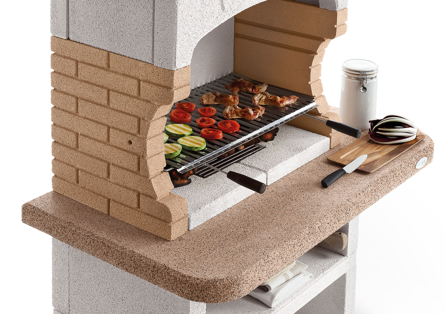 Palazzetti Grillkamin Lido inkl. Montagematerial – Bild 4