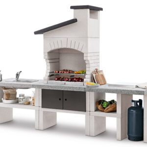 Palazzetti Outdoor Küche Guanaco 2 inkl. Montagematerial