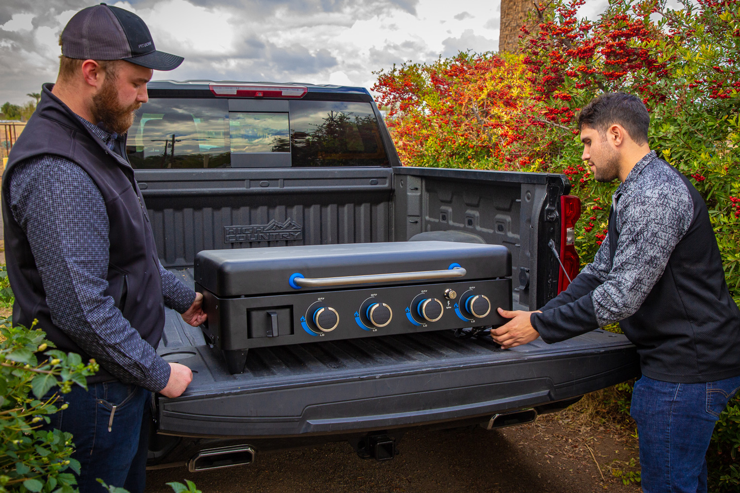 Pit Boss Plancha Grill Ultimate Plancha 4-Brenner mit Untergestell - inkl. 5-teilig Grillbesteck Set + Abdeckhaube – Bild 13