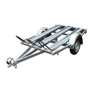 TPV Motorradanhänger MU2 Stahlblech für 2 bis 3 Motorräder geeignet ungebremst 750kg