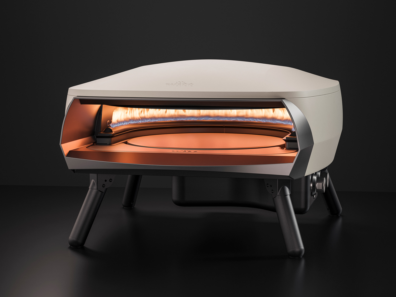 Witt Pizzaofen Etna Rotante 16" stone – Bild 3