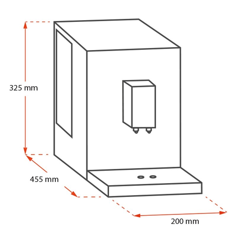 Melitta Purista F 230-101 Kaffeevollautomat mit flüsterleisem integriertem Kegelmahlwerk – Bild 2