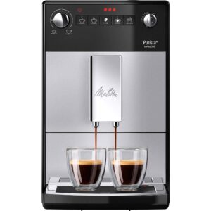 Melitta Purista F 230-101 Kaffeevollautomat mit flüsterleisem integriertem Kegelmahlwerk