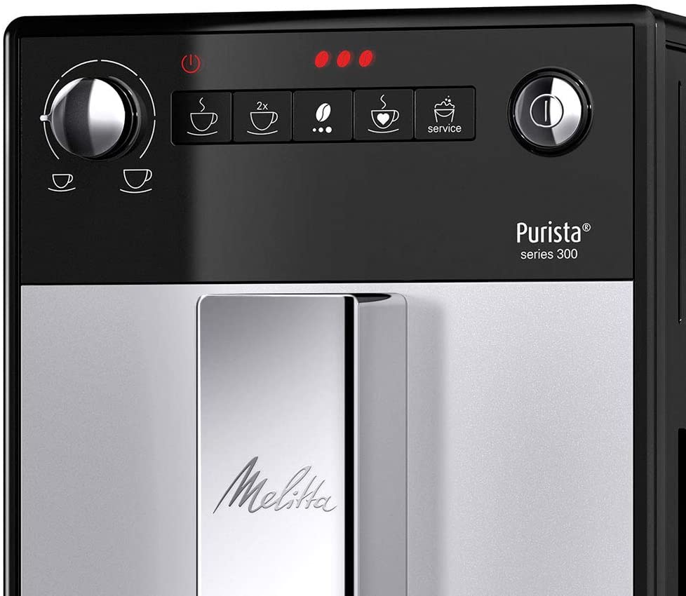 Melitta Purista F 230-101 Kaffeevollautomat mit flüsterleisem integriertem Kegelmahlwerk – Bild 3