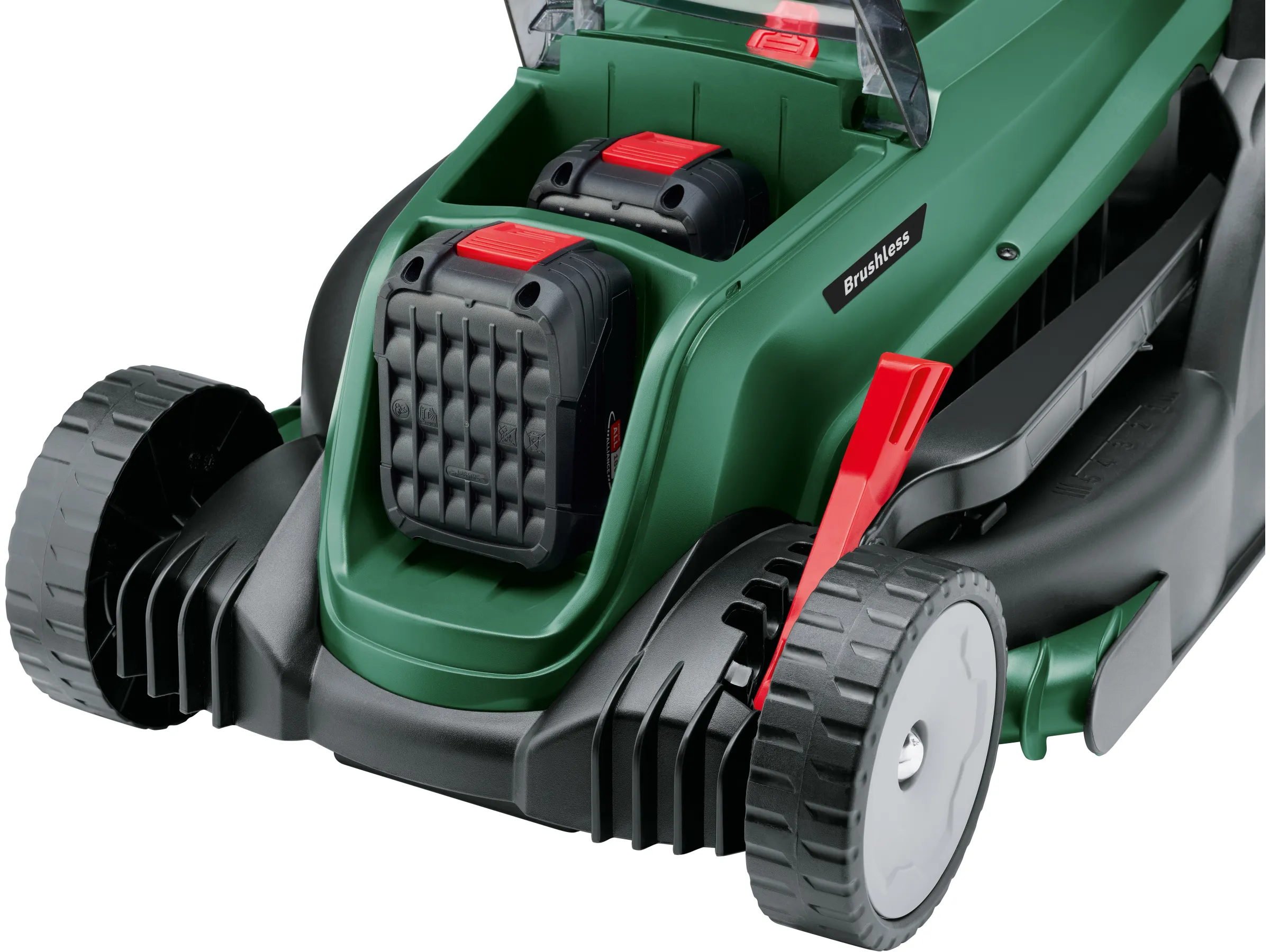 Bosch Akku-Rasenmäher UniversalRotak mit 2 x 18 V/4 Ah-Akkus – Bild 5