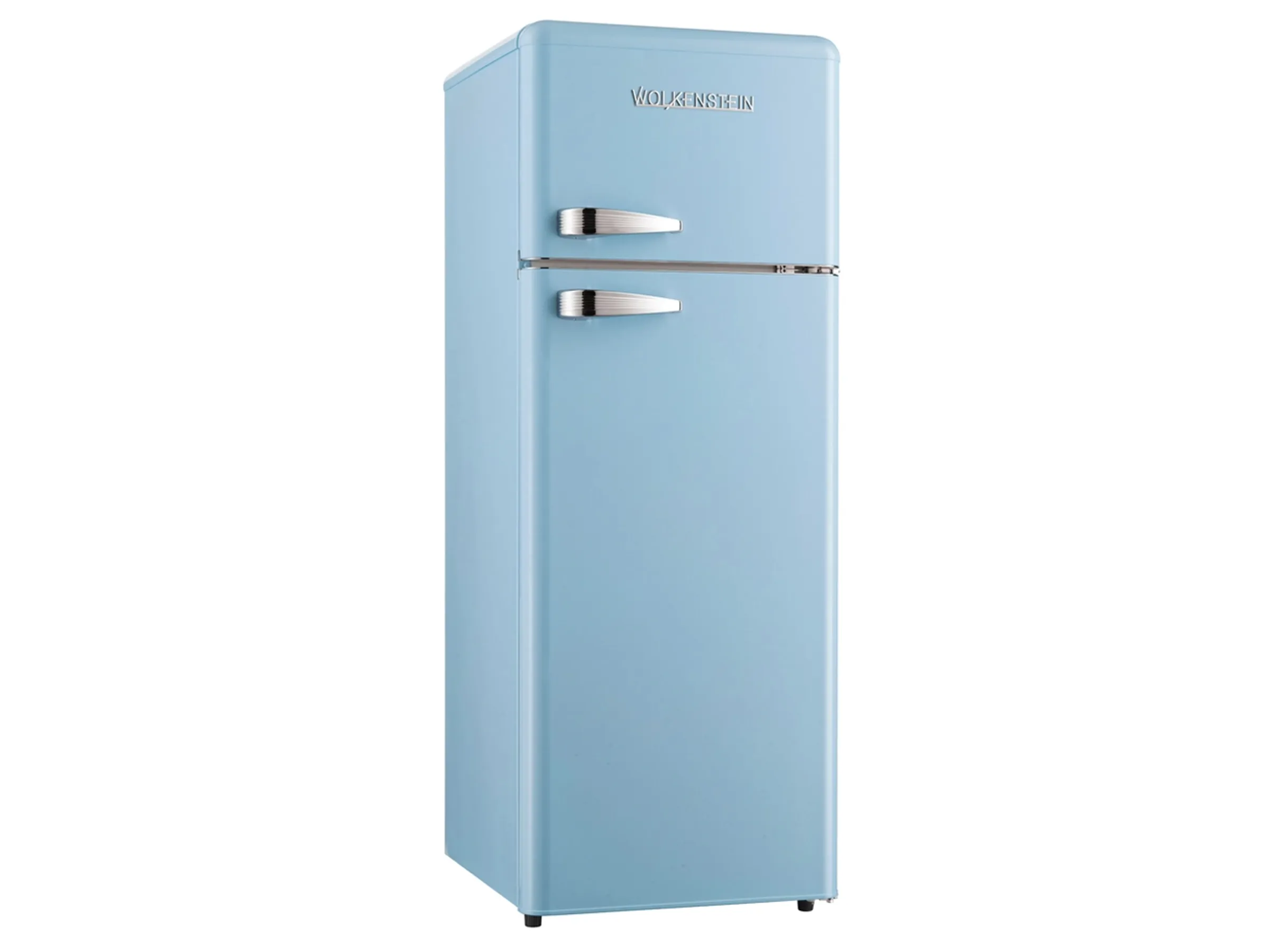 Wolkenstein Retro Kühl Gefrierkombination GK212.4RT Himmelblau