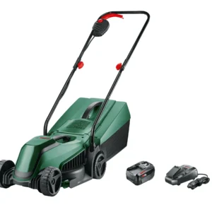 Bosch Rasenpflegeset mit Akku-Rasenmäher und Akku-Rasentrimmer