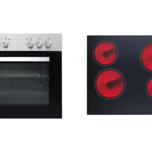 PKM Einbauherd-Set BIC3-I GK IX-2 Edelstahl