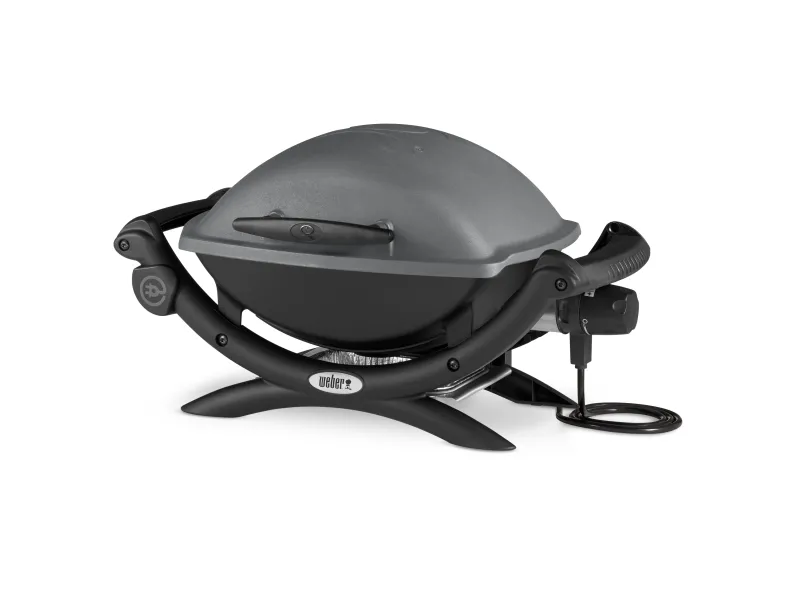 Weber Elektro-Tischgrill Q 1400 Dark Grey mit 2.200 W