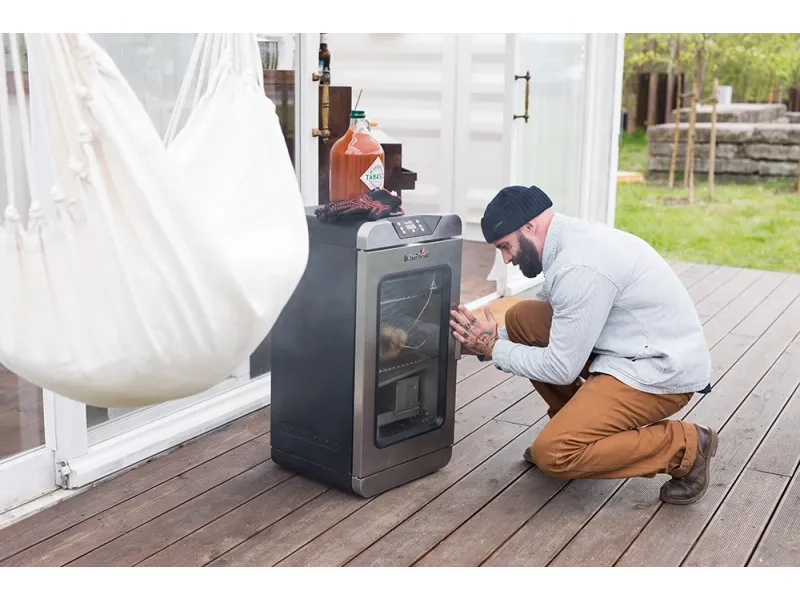 Char-Broil Elektro-Räucherofen Digital Smoker mit stufenloser Temperaturregelung – Bild 2