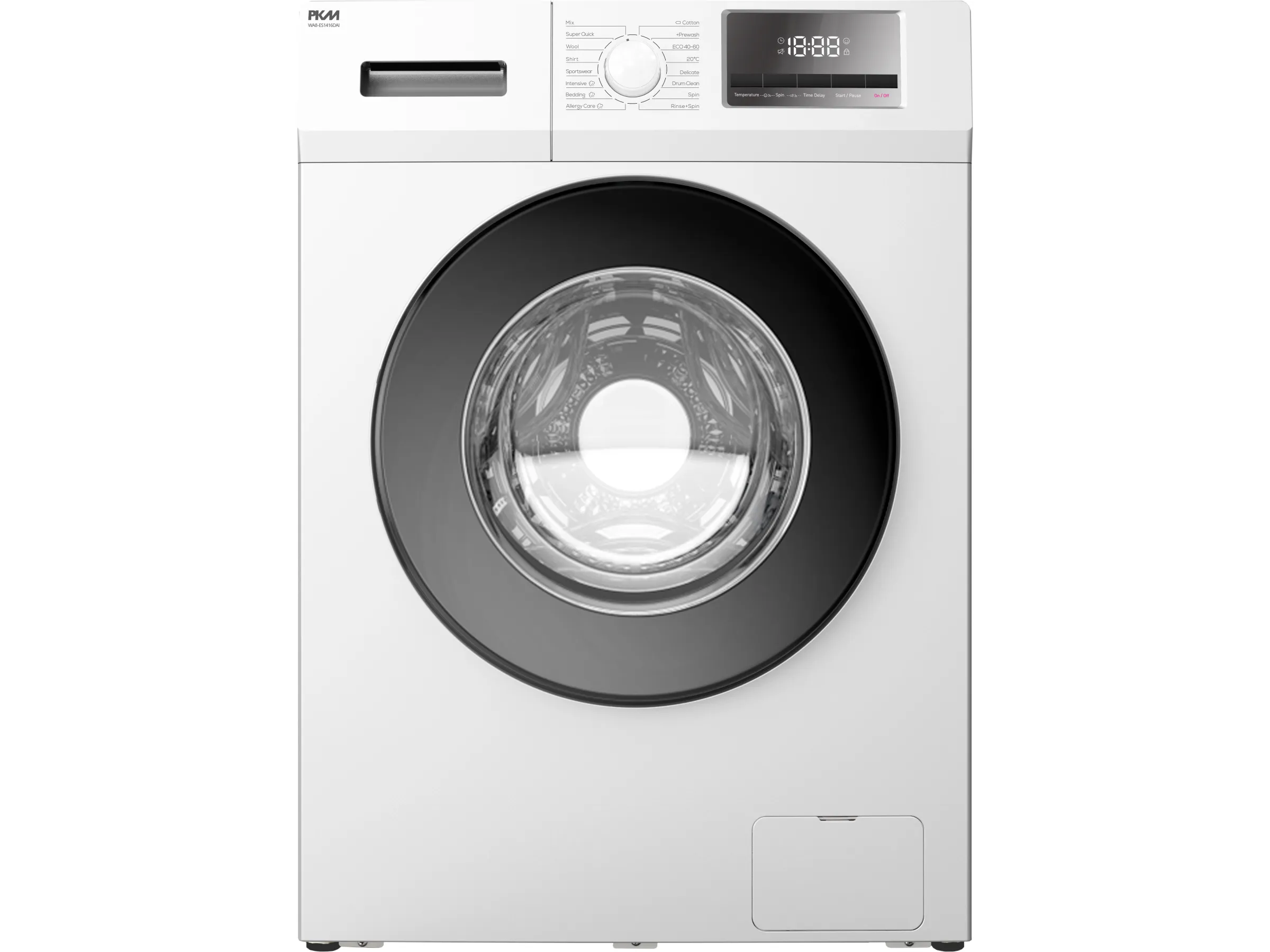 PKM Waschmaschine WA8-ES1416DAI Weiß