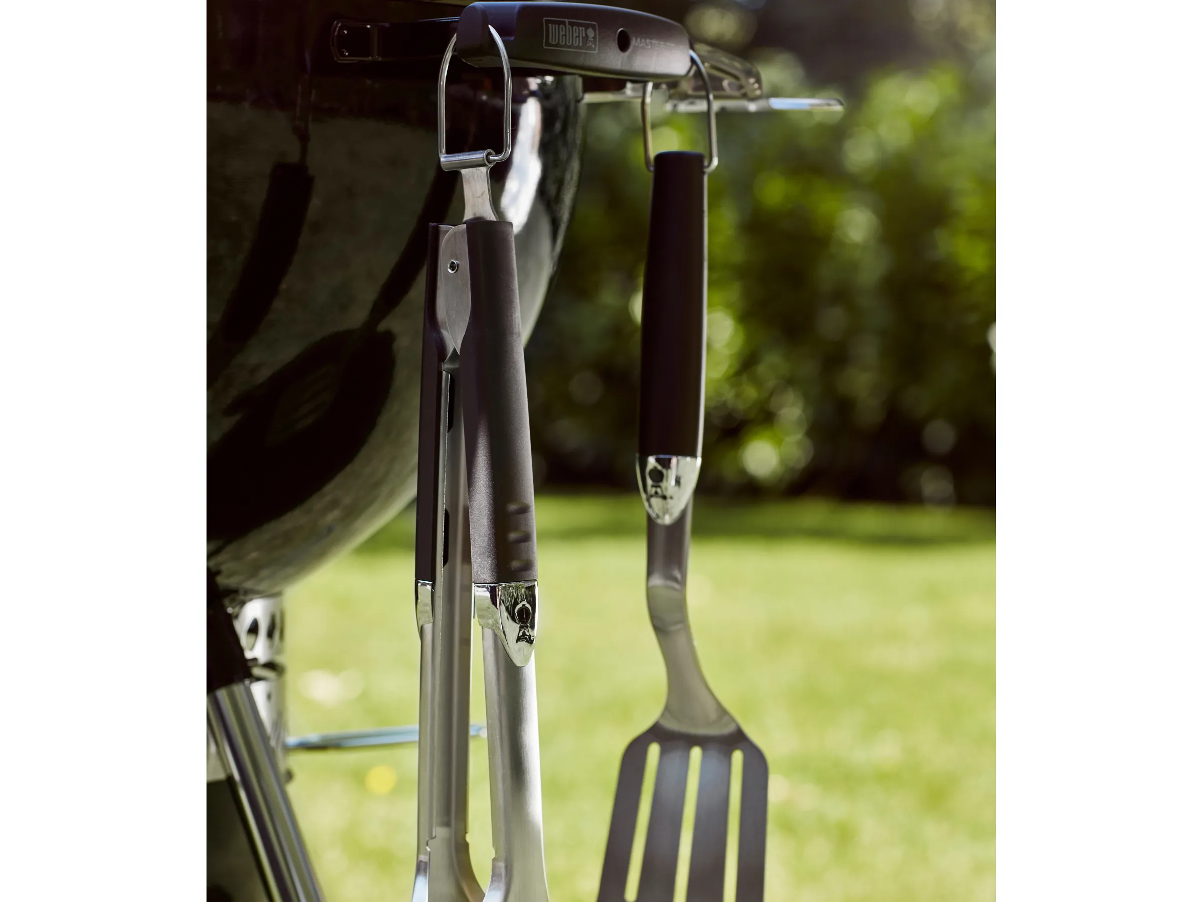 Holzkohle-Kugelgrill Weber Master-Touch GBS E-5750 Ø 57 cm Schwarz – Bild 3