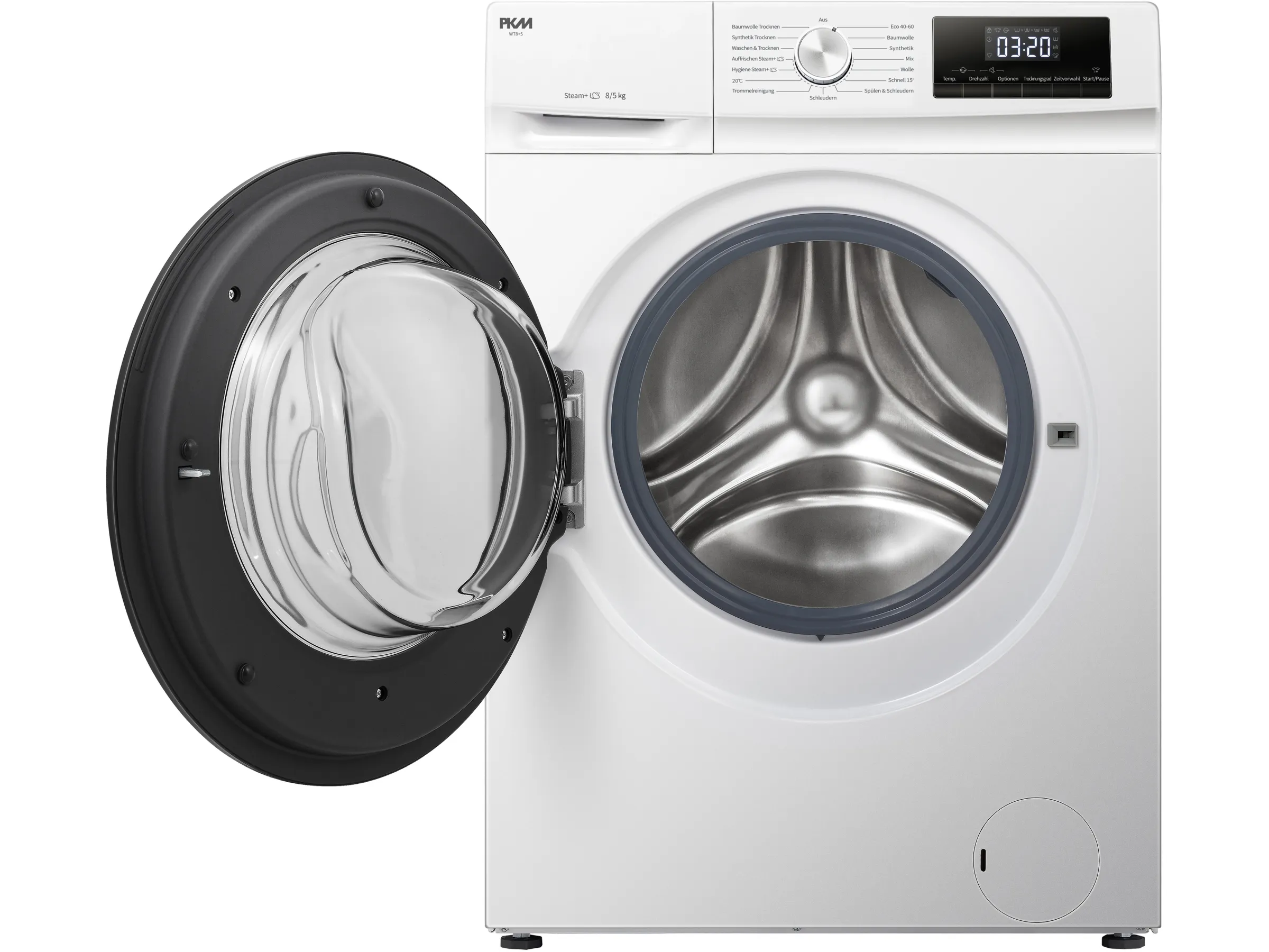 PKM Waschtrockner WT8 + 5 Weiß – Bild 2