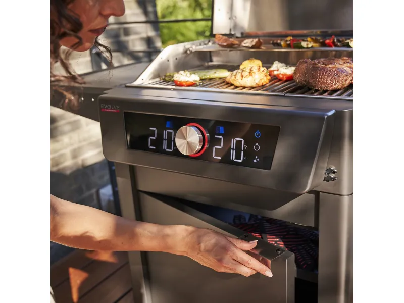 Char-Broil Elektrogrill Evolve Electric mit Dualzone, App Control & TRU-Infrared – Bild 6