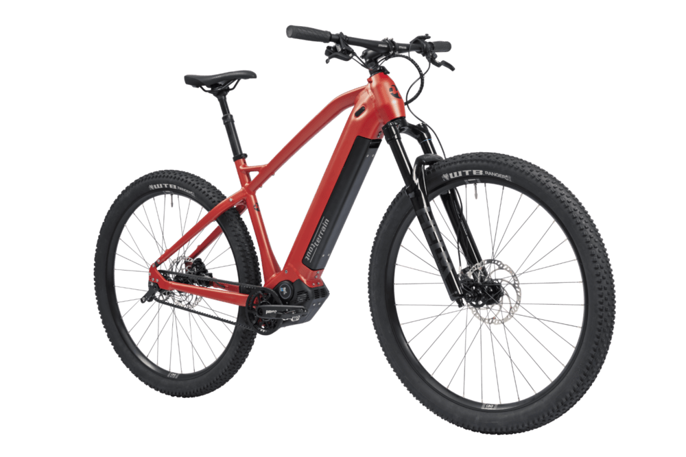 Tout Terrain DIVIDE Select 5.1 Pinion E1.12 E-MTB mit Riemenantrieb 2025 cosmos red metallic matt