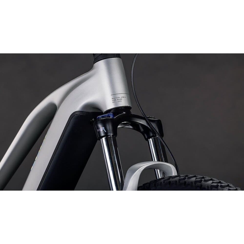 CUBE 27.5“ REACTION HYBRID ONE 800 Trapeze E-Mountainbike 2026 blueiris / reflect – Bild 8