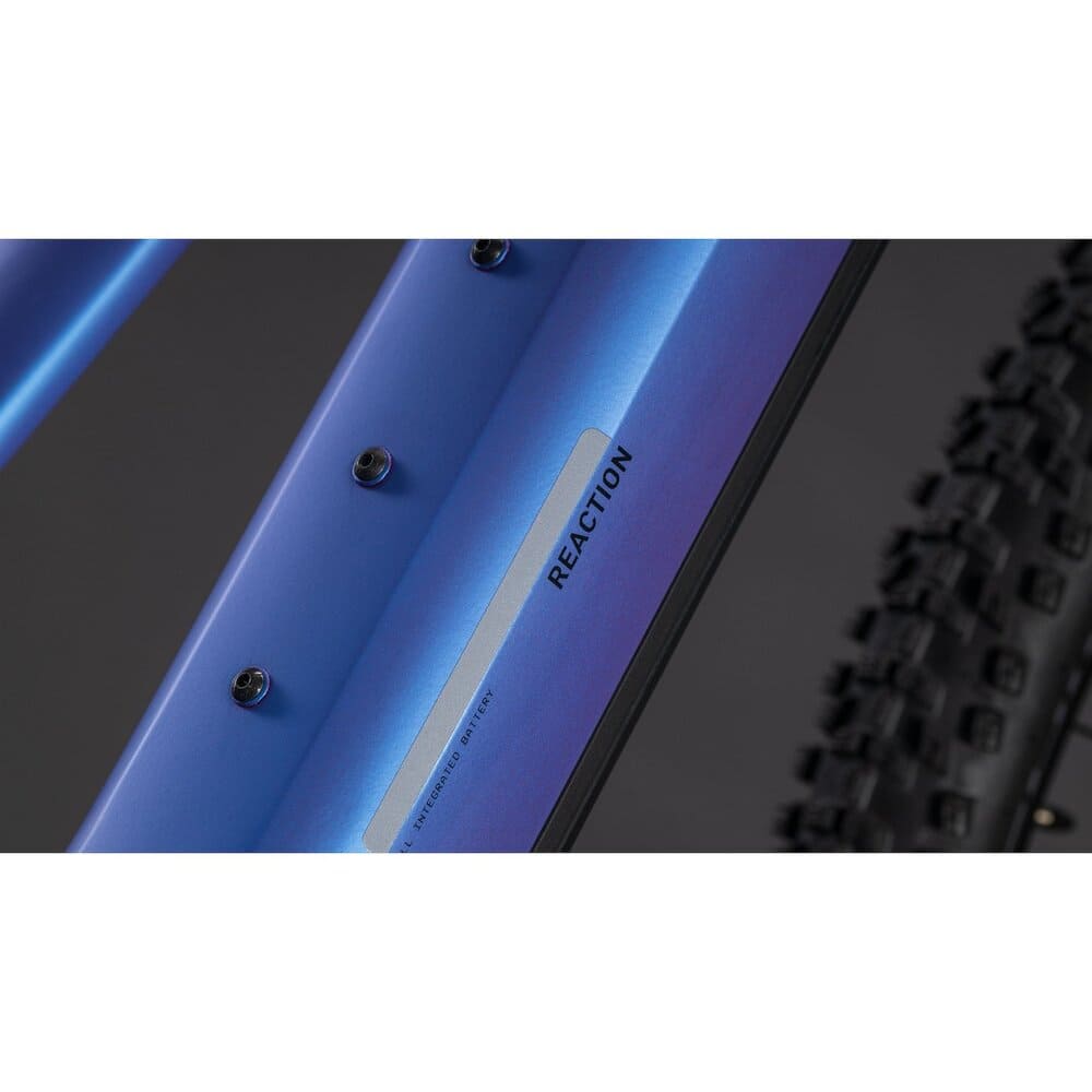 CUBE 27.5“ REACTION HYBRID ONE 800 Trapeze E-Mountainbike 2026 blueiris / reflect – Bild 13