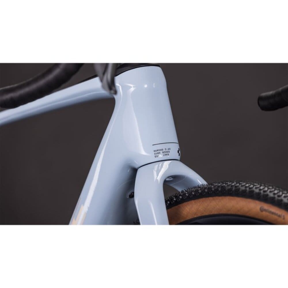 CUBE NUROAD HYBRID C:62 SLX 400X Gravel E-Bike 2026 Carbon iceblue / prism – Bild 9