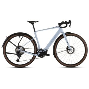 CUBE NUROAD HYBRID C:62 SLX 400X FE Gravel E-Bike 2026 Carbon iceblue / prism