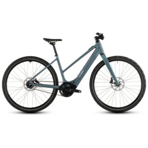 CUBE EDITOR HYBRID SLT 400X City E-Bike Trapeze 2026 - smaragdgrey