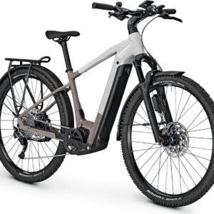 FOCUS E-Bike PLANET² 6.8 Trekking 2023 Lightgrey / Moonstonegrey glossy