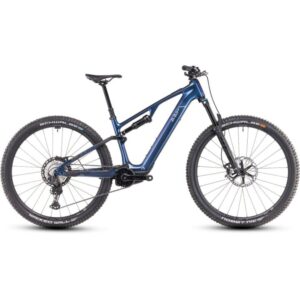 CUBE AMS HYBRID ONE44 C:68X SLX 400X 29" Carbon E-Mountainbike 2025 deepcobalt / black