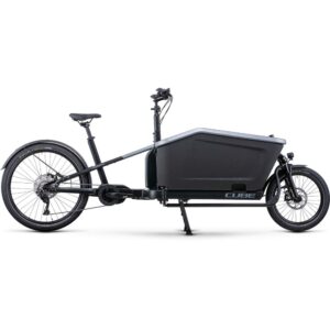 CUBE CARGO SPORT DUAL HYBRID 1000 E-Lastenrad 2025 flashgrey / black