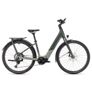 E-Bike CUBE KATHMANDU HYBRID C:62 SLT 400X Trekking 2025 Carbon stellar / origanogreen