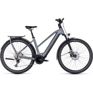 CUBE KATHMANDU HYBRID Pro 750 Trekking E-Bike 2024 Damen flashgrey / metal