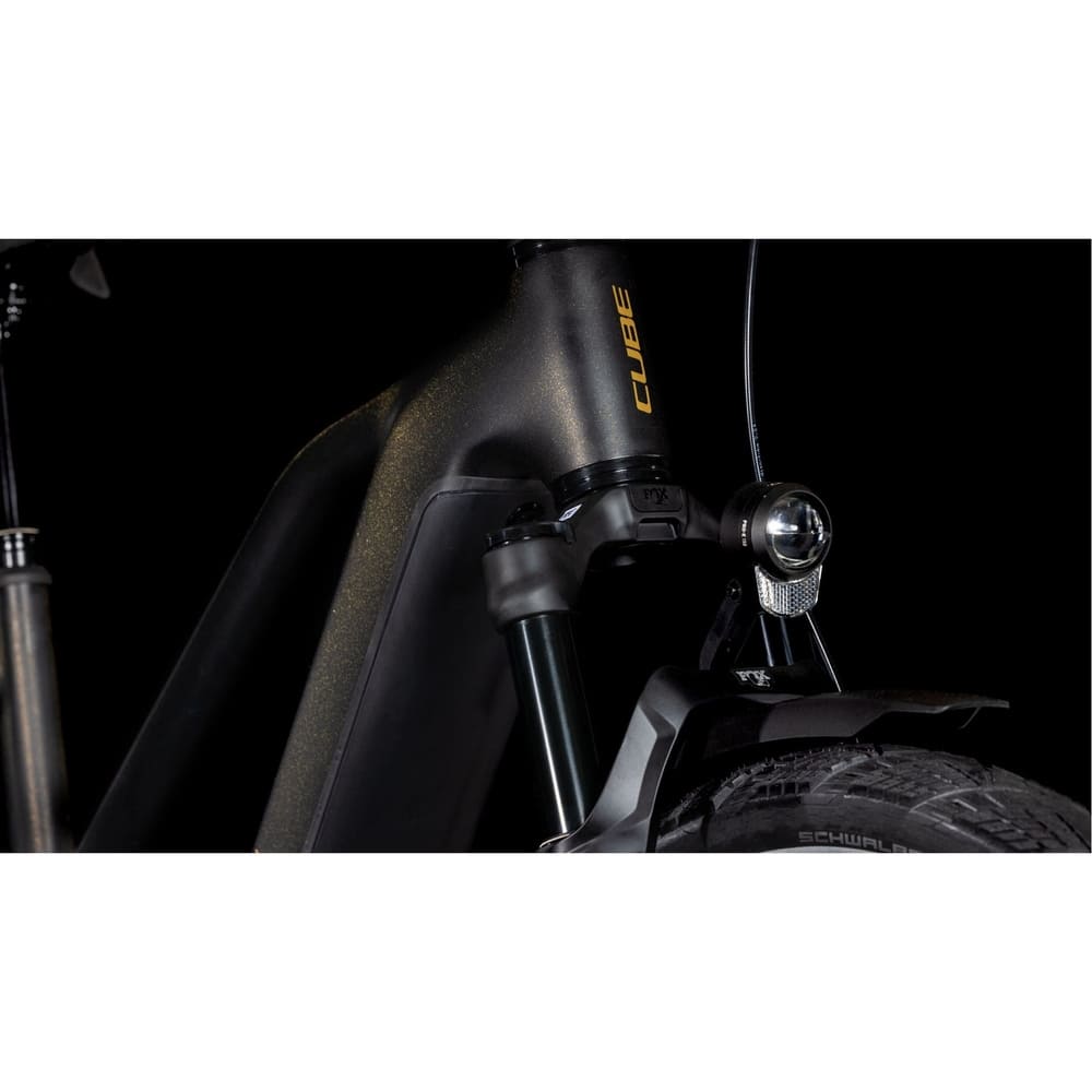 E-Bikes CUBE KATHMANDU HYBRID SLT 800 Trekking Damen 2025 golddust / black – Bild 8