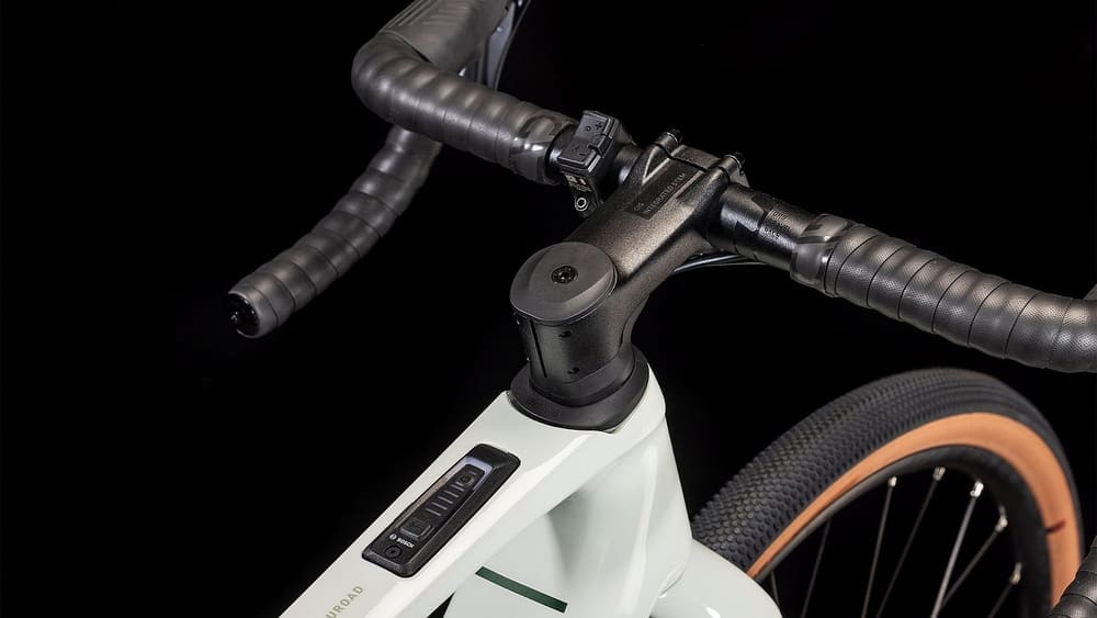 Gravel E-Bike CUBE NUROAD HYBRID C:62 Race 400X 2026 reedbeige / black – Bild 8