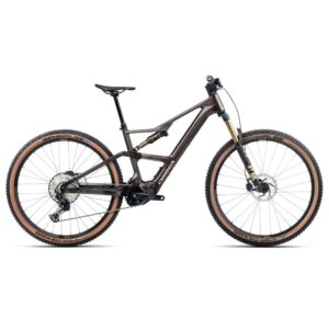 Orbea RISE SL M10 E-Mountainbike 2025 Cosmic Carbon View Golden Sand (gloss)