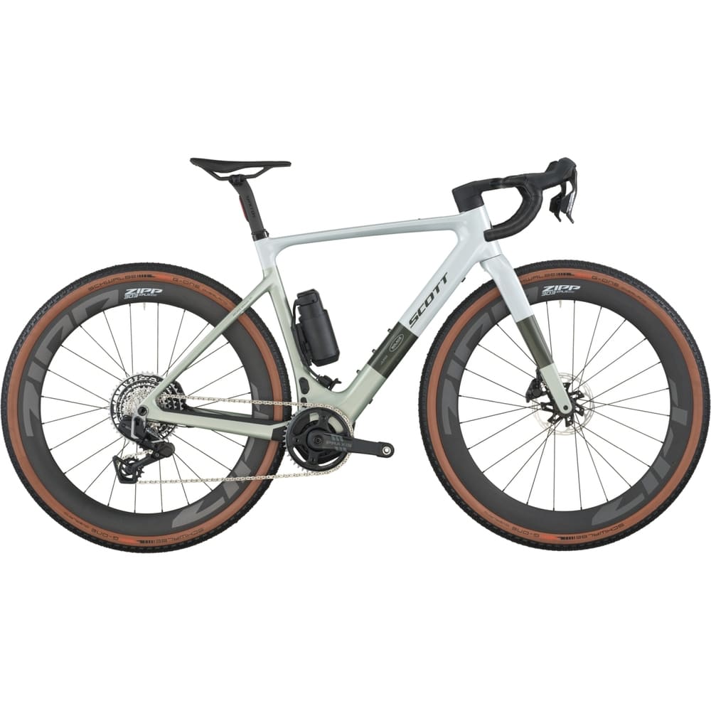 SCOTT SOLACE GRAVEL 10 Gravel E-Bike 2026 pale green / beluga grey – Bild 2
