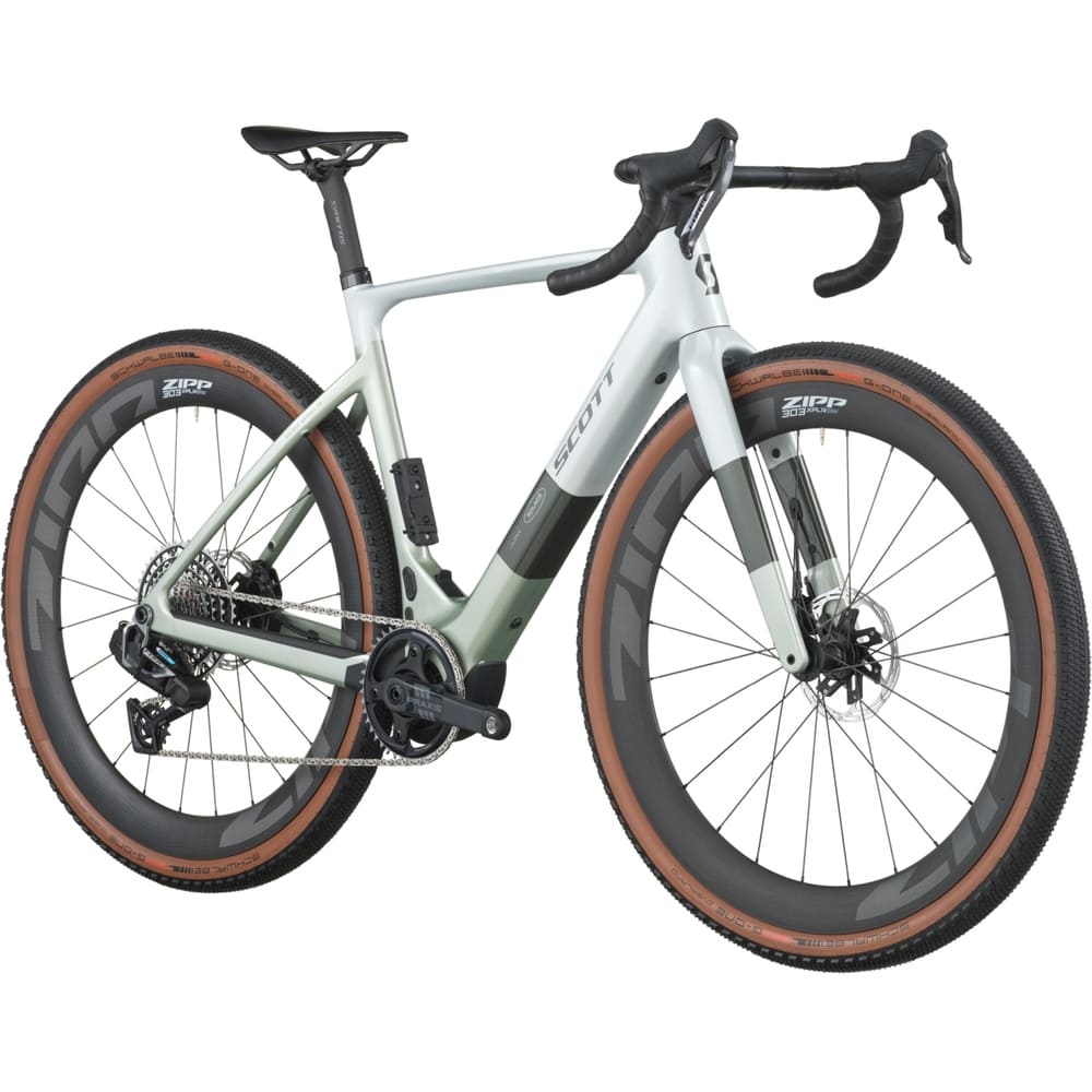 SCOTT SOLACE GRAVEL 10 Gravel E-Bike 2026 pale green / beluga grey