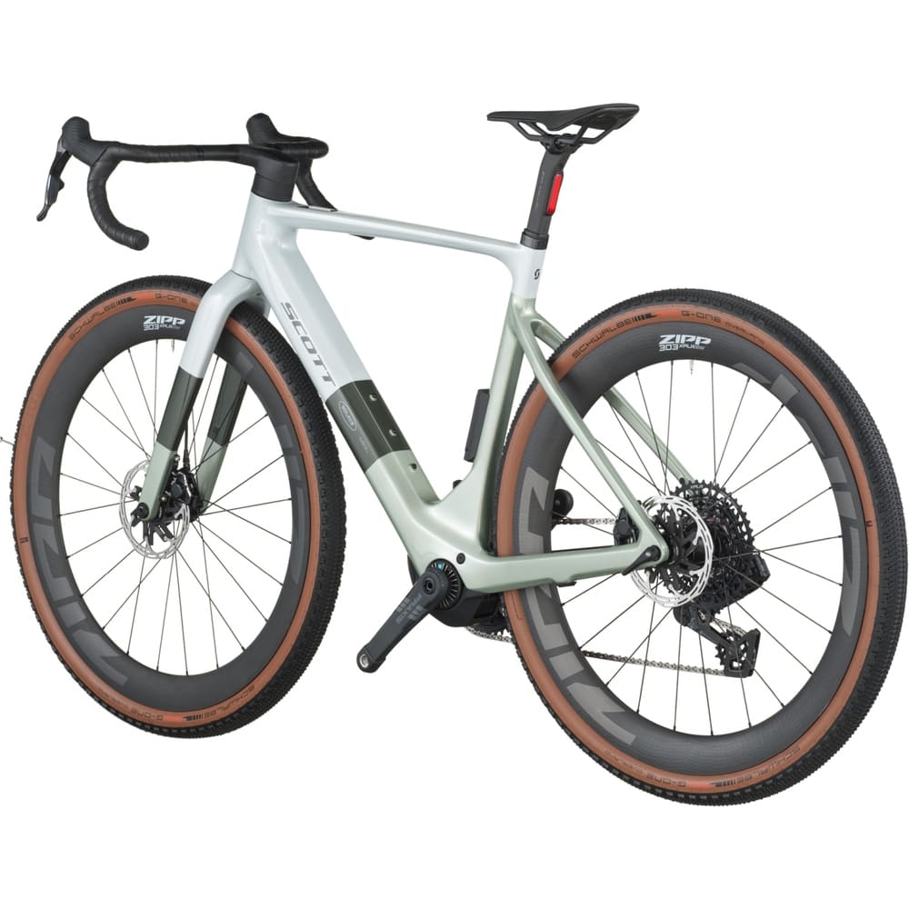 SCOTT SOLACE GRAVEL 10 Gravel E-Bike 2026 pale green / beluga grey – Bild 4